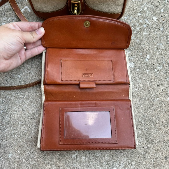 Vintage Dooney and Bourke purse and checkbook wallet - Picture 2 of 10
